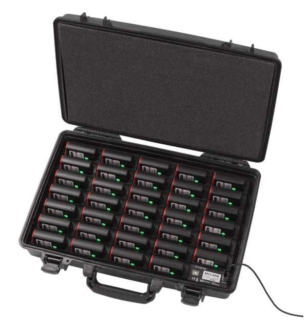 Case 34 TR2 Timer Transponders Case - No Subscription - Inc Power Supply and 50 holders